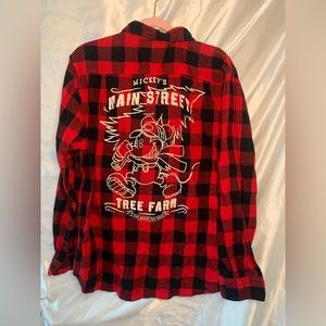 Mickey’s Mainstreet Tree Farm Flannel